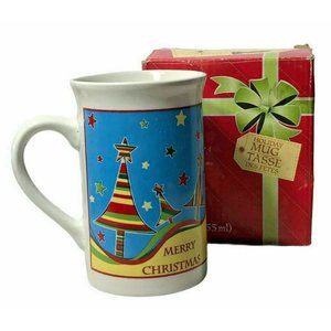 Holiday Mug 12oz Merry Christmas Coffee Cocoa Cup